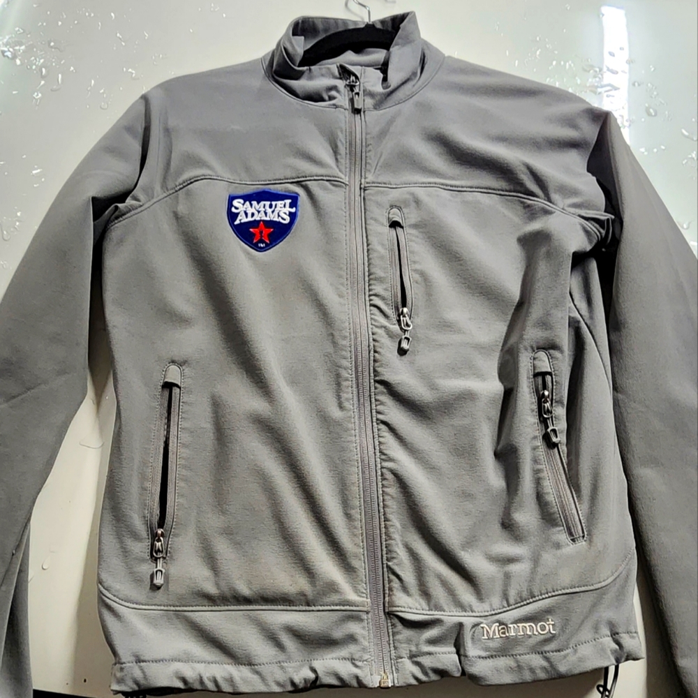 Marmot shell with Sam Adam's branding
